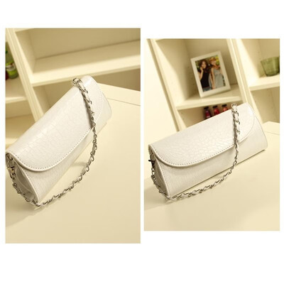 

Crocodile Pattern Chain Small Handbag Shoulder Crossbody Handbag Wallet Black