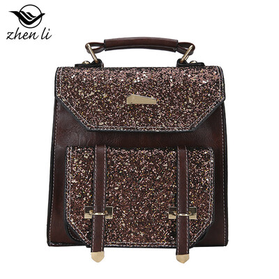 

Backpack female new Japanese style PU womens Bangkok bag solid color small backpack