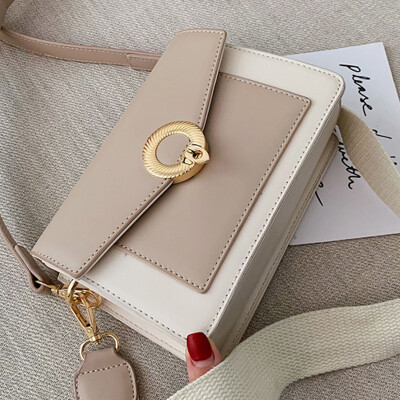 

North bag chic women 2019 spring&summer new wave Korean students Joker Ling simple shoulder slung small square bag