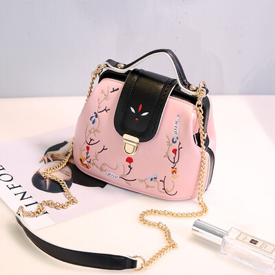 

2018 New Womens Shoulder Bag Korean Ladies Small Bag Wild Fashion Chain Bag