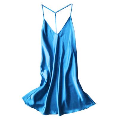 

Toponeto Women Sexy Satin Sleepwear Babydoll Lingerie Nightdress Pajamas