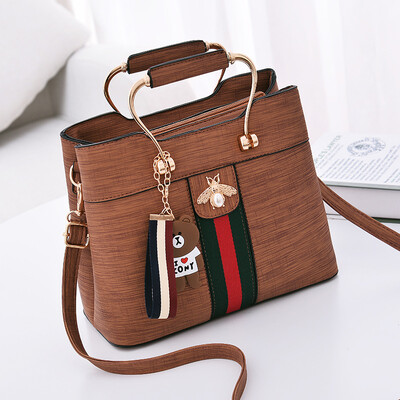 

2018 new bag female European&American big bag fashion handbags slung shoulder bag cross-border exclusive