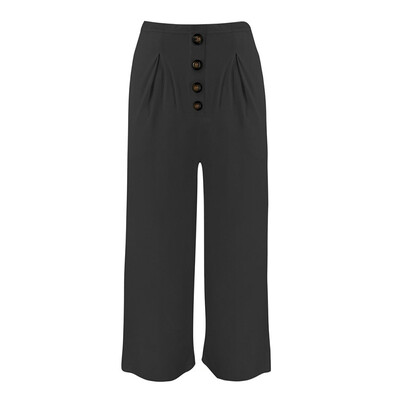 

Women High Waist Harem Pants Palazzo Wide Leg Loose Casual Trousers Plus Size