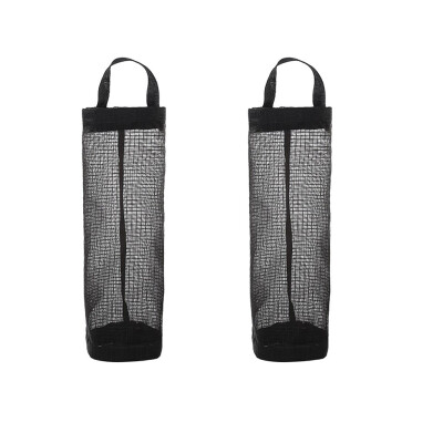 

Toponeto Plastic Bag Holder 2 Packs Mesh Hanging Storage Dispensers