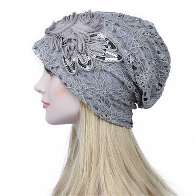 

Hot Warm Cap Women Chemo Bandana Beanie Turban Head Wrap Band Lace Hat Winter