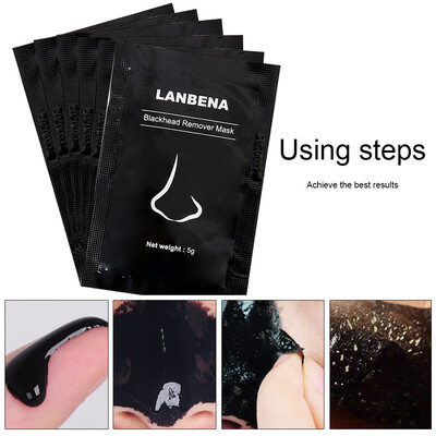 

1510pcs Facial Care Mineral Mud To Blackhead Black Mud Nasal Mask Stick Blackhead Shrink Pores Nose Torn