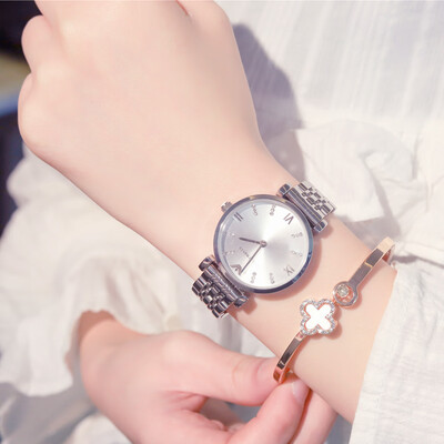 

Explosive casual store manager recommended high-end business womens stainless steel belt watch