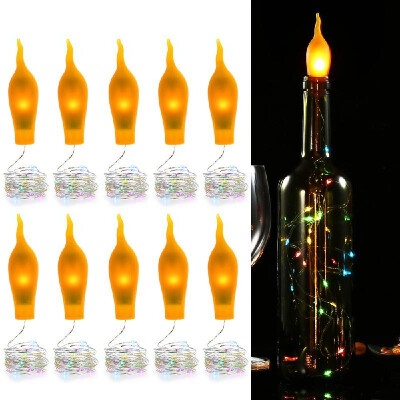 

Bottle Lights 2 Meters 23 LED Bottle Stopper String Lights Wine Bottle Lamp IP65 Waterproof Warm White for Home Party Festival Voc