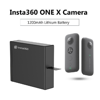 

Insta360 ONE X Battery 1200mAh Lithium Battery for Insta360 ONE X Sports Camera