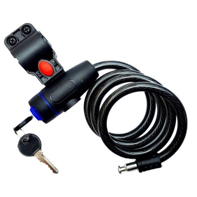 

New Hot outdoor cycling Bicycle chain lock wire ring lock quality ABS steel mountain bike anti-theft bicycle lock
