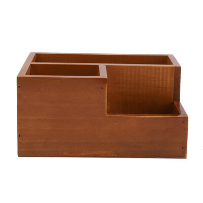 

Greensen Multifunctional Wooden Succulent Storage Box Organizer for Potted Plant Makeup Study Items