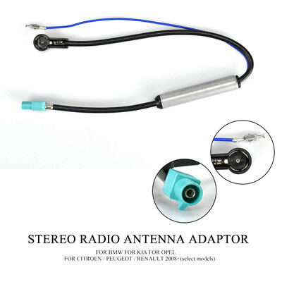 

13-018 Car Stereo Radio Antenna Adaptor for BMW for KIA for OPEL for CITROEN - PEUGEOT - RENAULT 2008select models