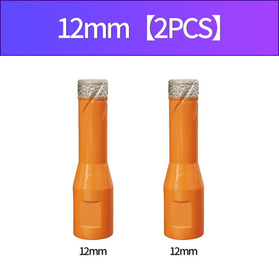 

JIANGCHENG Vacuum Brazed Diamond Core Drills M10 Dry Drill with Wax Filling Diamond Hole Saw Set for Ceramic Tiles&Stones