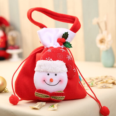 

FUNNYBUNNY Santa Claus Christmas Kids Candy Gift Stroage Bag Xmas Party Tree Decoration