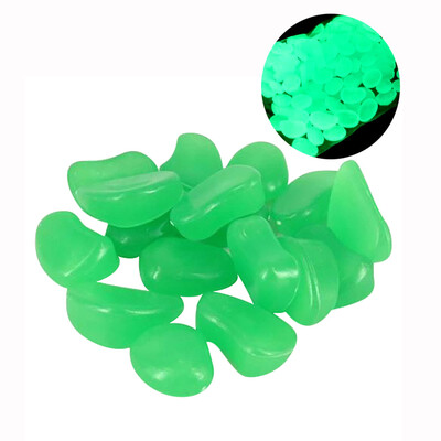 

Siaonvr 100PCS Glow in the Dark Stone Luminous Sea Aquarium Fish Tank Decor