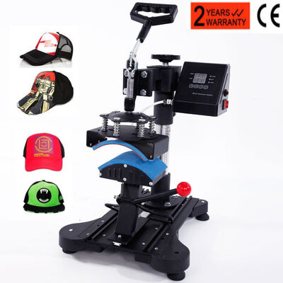 

Ktaxon Digital Cap Heat Press Machine 110V 150W Electric Swing Away Hat Sublimation Tranfer Mahince with Dual LCD Timer