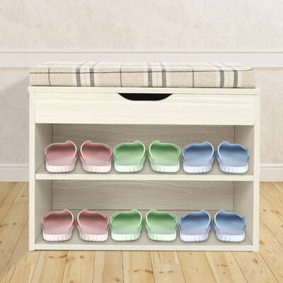 

Greensen Three Layer Shoe Rack Home Shoe Cabinet Shelf Storage Organizer Stand Holder