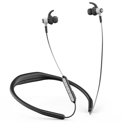 

WRZ N5 sports bluetooth headset wireless running binaural earbuds into the ear wearing a halter headset subwoofer subwoofer boys&girls general black&white