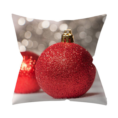 

Christmas Peach Skin Cushion Cover Throw Pillow Case Xmas Home Decor Gift