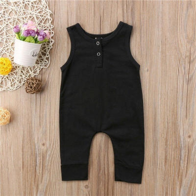 

Cute Boys Kids Sleeveless Jumpsuit Harem Pants Trousers Baby Girls Outfits 0-18M