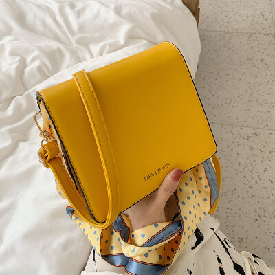 

French small bag female 2019 new wave of high-end sense of the Korean version of the wild single shoulder slung fashion small square bag