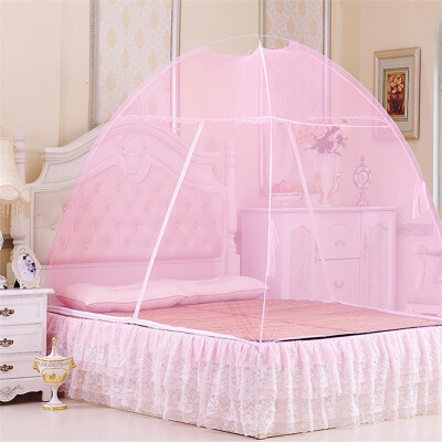 

Mosquito net yurt free installation double door student nets 1m12 m 15M18m bed double home