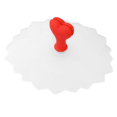 

Cherry Blossom Cup Cover Heat-resistant Seal Bowknot Silicone Cap Cup Lids