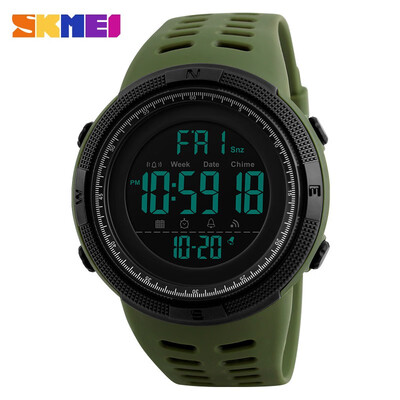

Men Fashion Luminous Digital Watch Multi-function Watch Alarm Clock Waterproof Digital Watch