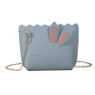 

Rabbit Ear Decor Shoulder Handbags PU Leather Women Chain Crossbody Bags