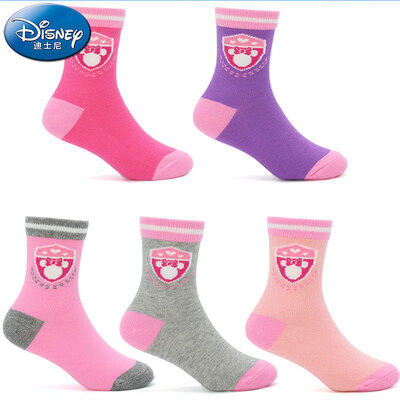 

DISNEY cotton spring&autumn childrens socks thin Minnie D00342M 16-18cm