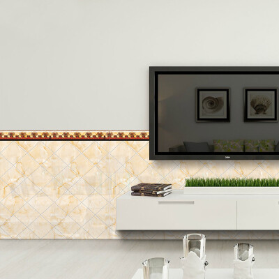 

Toponeto 40x100cm Adhesive Tile Art metope Wall Decal Sticker DIY Kitchen Bathroom Decor