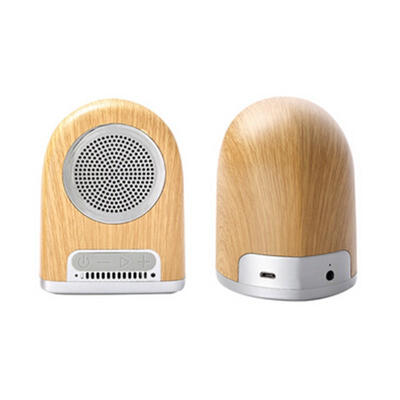 

1Pair Wooden Mini Bluetooth Speaker Wireless Portable Stereo Speaker for IOS Android