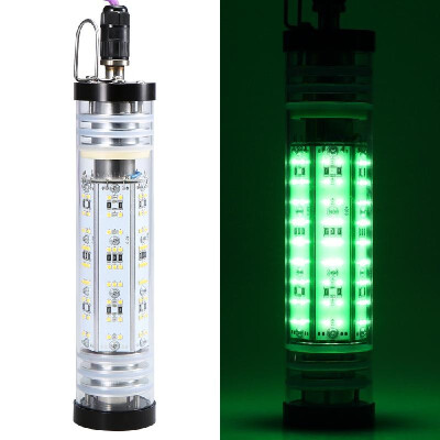 

140W200W300W 12V Underwater LED Fishing Lure Light Submersible Night Fish Attracting Fishing Light Fish Finder Lamp