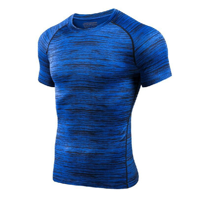 

Lixada Mens Short Sleeve Athletic Compression T shirt Top Tee Quick Dry Running Baselayer Sport Shirt