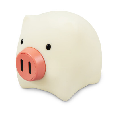 

USB Charging Relaxing Toy Creative Silicone Pig Night Light for Kids