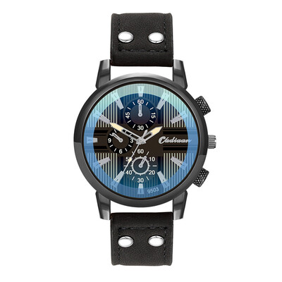 

Gobestart Fashion Leather Mens Quartz Watch Mens Watch Luxury Casual Watch Clock