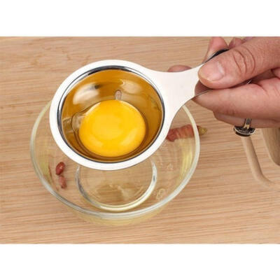 

Stainless Steel Egg White Yolk Filter Separator Cooking Kitchen Divider Tool
