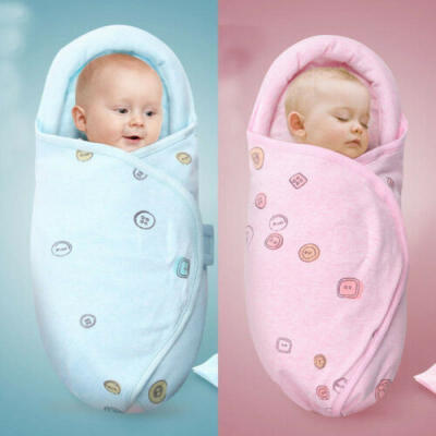 

UK Newborn Baby Boy Girl Winter Warm Swaddle Wrap Swaddling Blanket Sleeping Bag