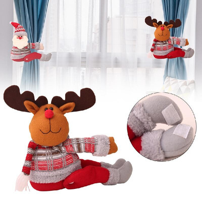 

Christmas Curtain Fastener Christmas Decoration Curtain Buckle Window Decoration