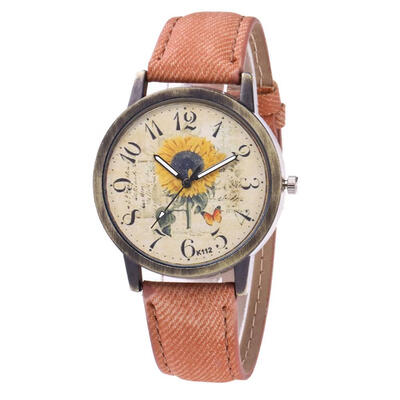 

Warm Sunflower Pattern Womens Watches Fashion Business Relojes Para Mujer Minimalism Horloge Dames Clock Relogio Feminino