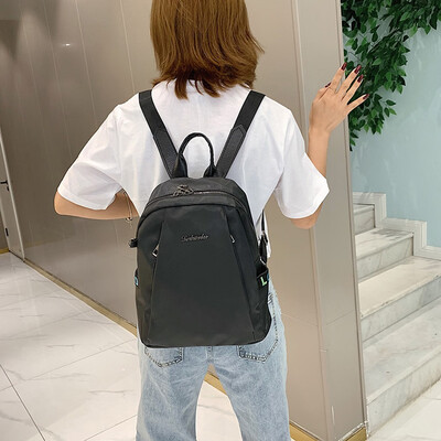 

Tailored New Fashion Women Trend High Capacity Travel Bag with Headphones Backpack