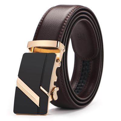 

Fashion Famous Luxury Belts Male 2019 Top sale Automatic Buckle Belts For Men Brown brand Leather Man Belt