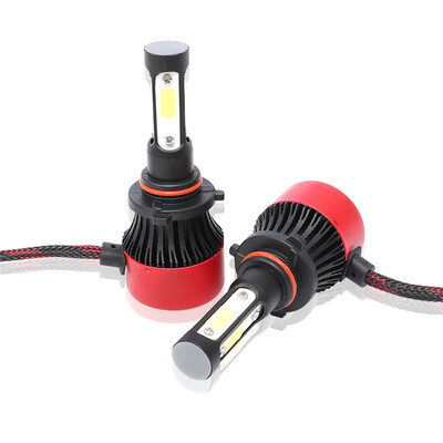 

9005 X7BR 2PCS 4 Side Lumens COB 90W 8000lm Car LED Headlight Bulbs Auto Led Headlamp Fog Lights 12V 24V