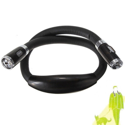 

Portable Huglight Hands Free LED Flexible Light Over Neck Book Reading Lamp