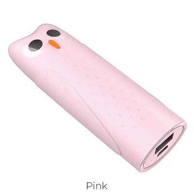 

2500mAh Portable Power Bank Lightweight Cartoon Owl Shaped Charging Station