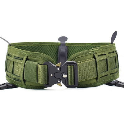 

Multifunctional Cummerbund with Tactical Quick Release Belt Military Waist Band for Outdoor Training Military Combat Hunting