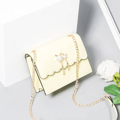 

Summer Ins Hand-held Ladies Up-to-date Korean Version Baitao Chain Single Shoulder Slant Bag Fashion