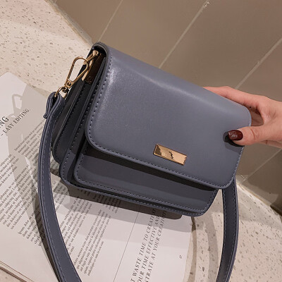 

Ins on the new small square bag women 2019 new foreign style Joker retro shoulder bag texture Messenger bag tide