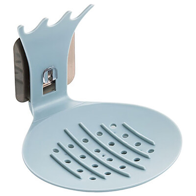 

Gobestart Wall-Mounted Soap Box Holder Bathroom Storage Box Drain Soap Dish