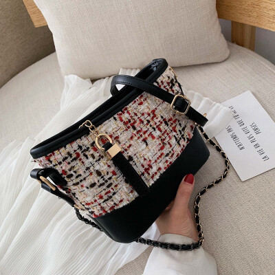 

Qiao Bani 2019 new Korean chic fashion hit color wandering bag shoulder diagonal trend handbags a generation